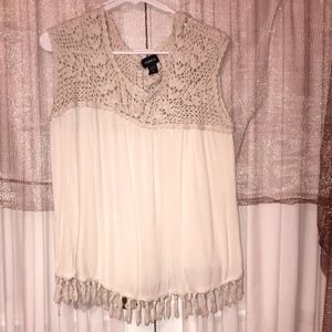 Torrid Fringe Top